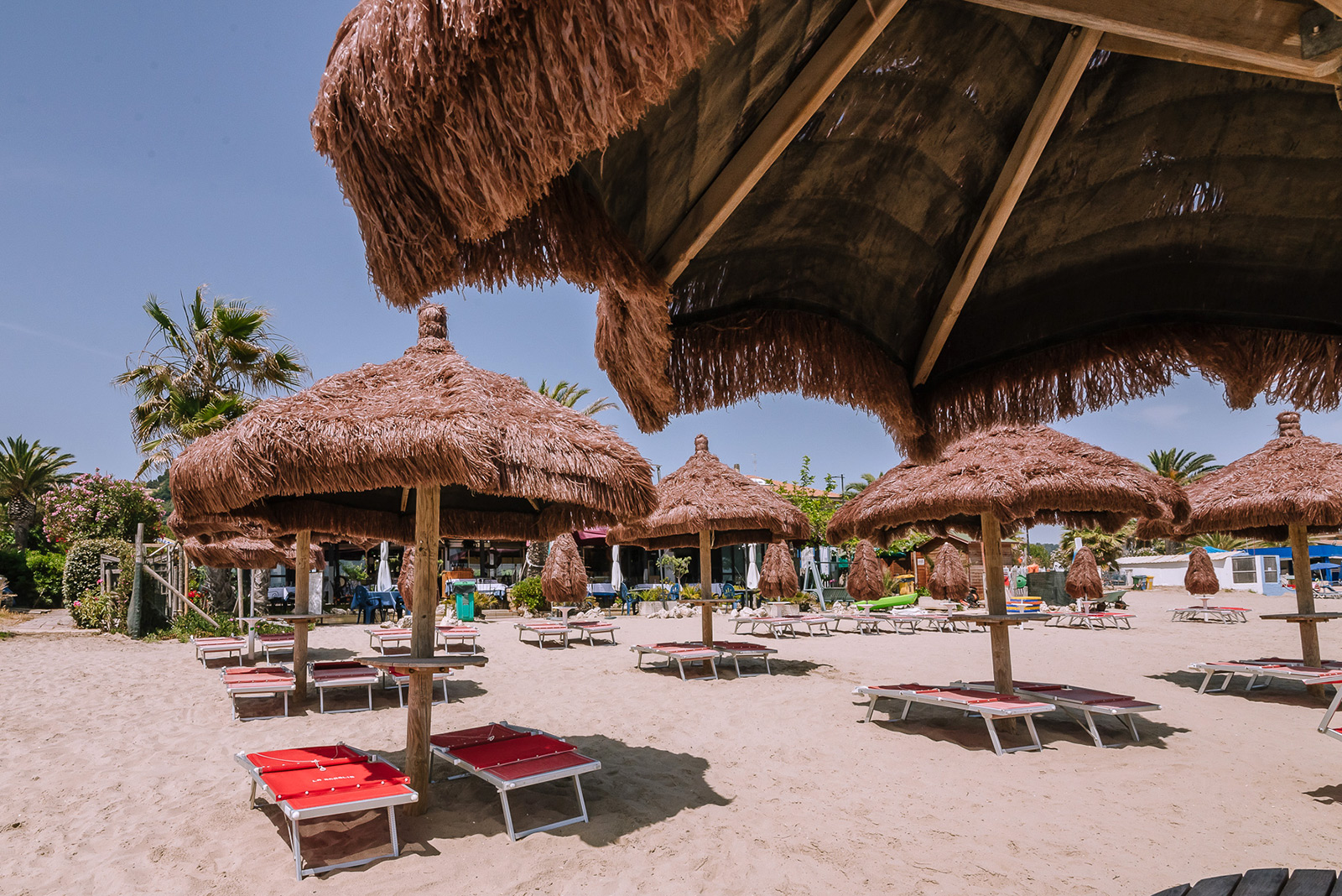 Spiaggia attrezzata con ombrelloni, chalet sul mare San Benedetto del Tronto